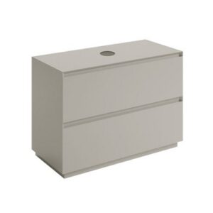 MTC8046GM Mobile bagno da terra con cassetti per lavabo 80cm Camaleo GRIGIO MATT COLAVENE - immagine 1
