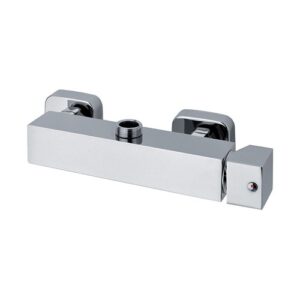 40I05214A0CR Colonna doccia regolabile con miscelatore, soffione, doccetta e flessibile cromo SPHERA - immagine 4