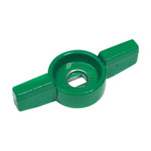 P31FVY002 Maniglia a farfalla verde per valvole a sfera 3/8" - 1/2" GIACOMINI - immagine 1