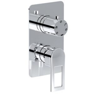 PE138633Q Miscelatore doccia incasso con deviatore meccanico 3 uscite FLUE EURORAMA