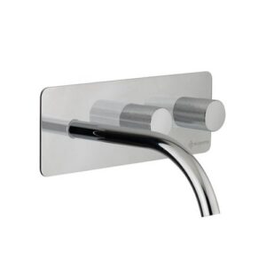 PE167915-D37-SX Miscelatore lavabo a parete con bocca a sinistra ELETTA TECNO EURORAMA