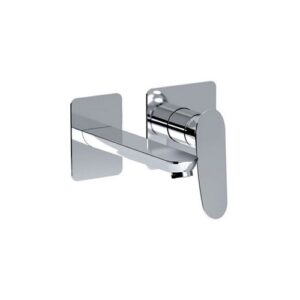 PE173954VI Miscelatore Lavabo a parete con bocca a sinistra EURORAMA