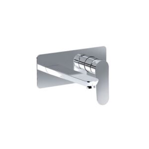 PE174950VI Miscelatore Lavabo a parete con bocca a sinistra EURORAMA