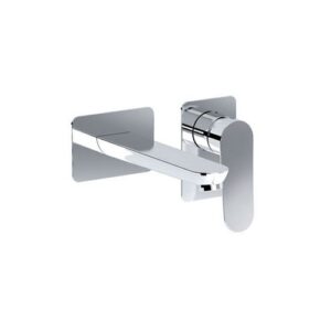 PE174954VISL Miscelatore Lavabo a parete con bocca a sinistra EURORAMA