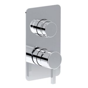 PE177630Q Miscelatore doccia incasso con deviatore automatico 2 uscite Q-RING EURORAMA