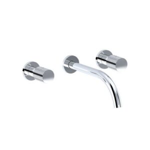 PE179901-D37 Set 3 fori lavabo a parete con scarico 1"1/4 click clack EURORAMA - immagine 1