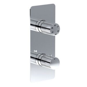 PE770033TCR Miscelatore termostatico doccia incasso con deviatore meccanico 3 uscite TOCCO RIGATO EURORAMA