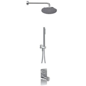 PER55000TCR Kit doccia con soffione e braccio EURORAMA