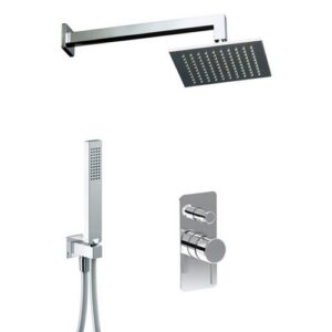 PER55015 Kit doccia con soffione e braccio EURORAMA - immagine 1