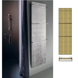 PLATT FA 180-63 Scaldasalviette argento Platt 180-63cm BREM - immagine 1