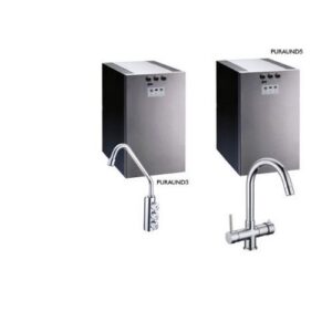 PURAUND5 Erogatore acqua refrigerata con gasatore e filtrazione sotto lavello PURA UNDER/5v EUROACQUE
