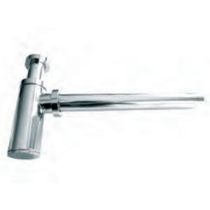 R0258 Sifone rotondo a bottiglia 1"1/4 cromo EURORAMA - immagine 1