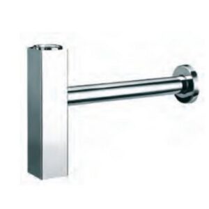 R0260 Sifone quadro a bottiglia 1"1/4 cromo EURORAMA