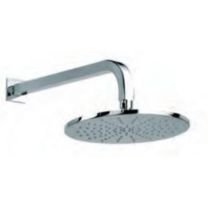 R1591 Braccio doccia con soffione anticalcare rotondo Ø200 mm cromo EURORAMA