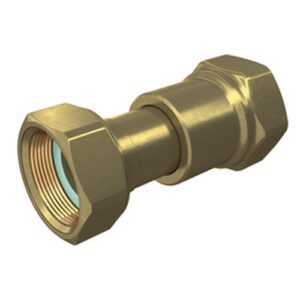 R176PY018 Prolunga telescopica con calotta girevole 3/4"F x 3/4"F GIACOMINI - immagine 1