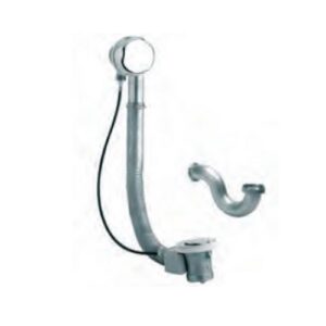 R1802 Colonna di scarico vasca con sifone cromo EURORAMA