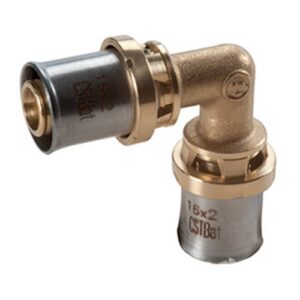 RM122Y016 Raccordo curvo 90°, a pressare multipinza 75 x 5 GIACOMINI - immagine 1