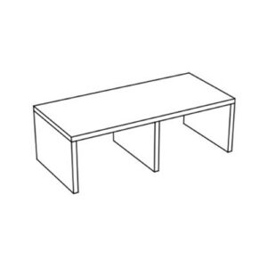 SMART2PBM Panca 141,8x65x46cm SmartTop BIANCO TALCO COLAVENE