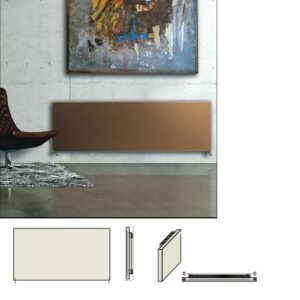 SPLV 49/28-180 Piastra Spv Platt orizzontale con lamelle 49/28-180cm BREM - immagine 1