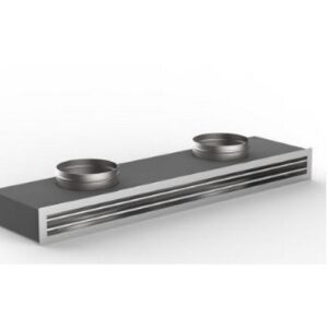 TGCL45 Bocchetta Linea 160 900 X 55 Mm Alluminio Anodizzato IDEAL CLIMA - immagine 1