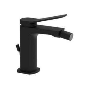 TI135NO Rubinetto miscelatore bidet con scarico automatico nero opaco - Tilt PAFFONI