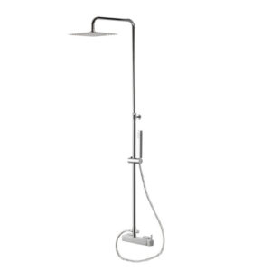 V08229B0010 COLONNA DOCCIA CON SOFFIONE QUADRO L250 VEMA - immagine 1