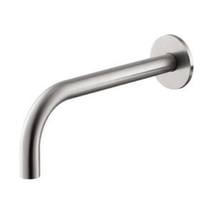 V17055AC005 BOCCA LAVABO PARETE 21cm TIBER STEEL ACCIAIO INOX VEMA