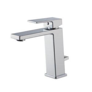 V25010B0010 RUBINETTO MISCELATORE LAVABO CON SCARICO LYS CROMO VEMA - immagine 1