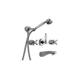 VLV001CR Gruppo incasso duplex VIOLA PAFFONI