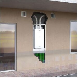 VPGA27 Gruppo Da Incasso Aliseo 270 Completo IDEAL CLIMA