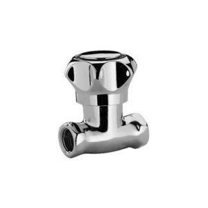 ZACC019CR Rubinetto arresto F-F cromato 1/2' (ns. mod.) PAFFONI