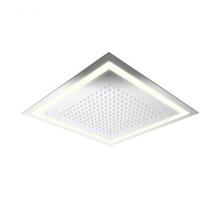 0000266Q0021 Soffione a LED in acciaio inox getto a pioggia MAMOLI