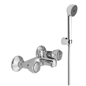 1053FB68A121 Rubinetto miscelatore esterno vasca con accessorio doccia CROMO MAMOLI