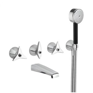 2519FR140021 Set rubinetti vasca a incasso CROMO MAMOLI - immagine 1