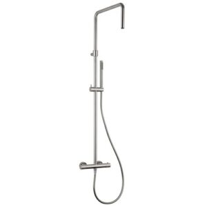 371700000021 Colonna doccia in acciaio inox con Rubinetto miscelatore termostatico CROMO MAMOLI