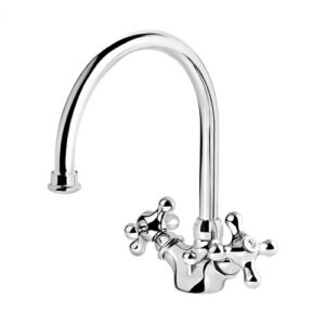 4434/0724 Rubinetto miscelatore lavabo con scarico CROMO MAMOLI