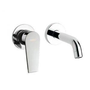 45070000L021 Rubinetto miscelatore lavabo a muro da incasso CROMO MAMOLI