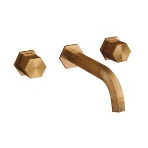 456900000027 Rubinetto lavabo a parete in ottone MAMOLI