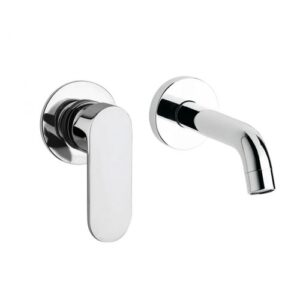 460700006021 Rubinetto miscelatore da incasso lavabo a parete CROMO MAMOLI