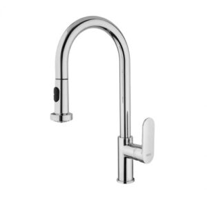 760800006001 Rubinetto miscelatore per lavello con doccia estraibile CROMO MAMOLI