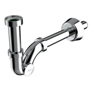 Sifone ispezionabile a S per lavabo e bidet in ABS cromato ESSE 1"1/4 x ø 32×250mm 0370OT25K7  BONOMINI