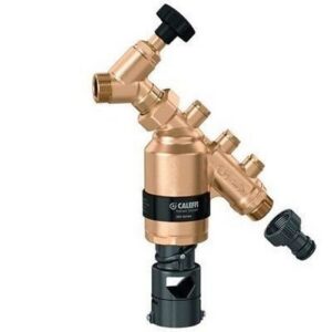 580240 Disconnettore geometria multifunzione DN15 1/2'' M x 3/4'' M CALEFFI
