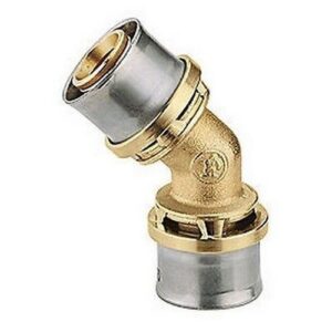 RM144 Raccordo curvo 45° RM144Y009 26 x 3 GIACOMINI