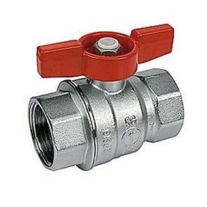 R851 Valvola con attacchi F-F maniglia a farfalla R851X024 	3/4" GIACOMINI