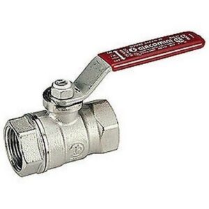 R250D Valvola con attacchi F-F maniglia a leva R250X005 1" GIACOMINI