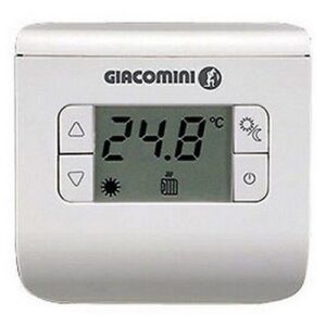 K494 TERMOSTATO AMBIENTE A PARETE DA ESTERNO K494AY001 2 batterie AAA  GIACOMINI