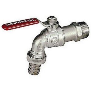 R621 Rubinetto di erogazione con portagomma R621X014 3/4" - 1" GIACOMINI