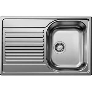 1318615 Lavello acciaio inox naturale 762x482mm TIPO 45 S Compact Vasca Dx BLANCO