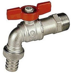 R620 Rubinetto di erogazione con portagomma R620X003 1/2" - 3/4" GIACOMINI