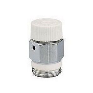 505111  1/8" M Valvolina di sfogo aria per radiatori. Filetto  PTFE CALEFFI